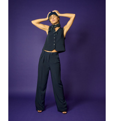 Easy Stretch Gilet Blue