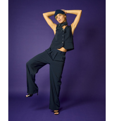 Easy Stretch Trouser Blue 2