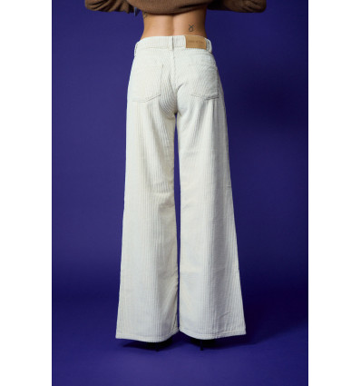 Ariane 55 Wide Leg Vell Acid Wash