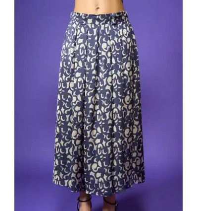 Cherry Blue Skirt