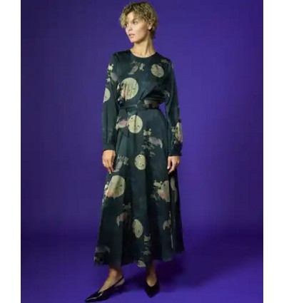 Shines Long Dress Black