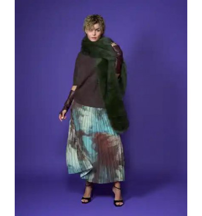 Plisse Skirt Tiffany