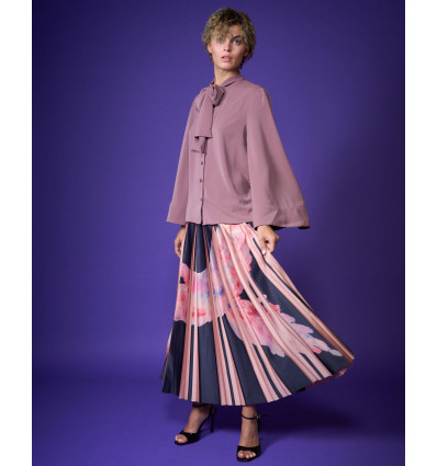 Plisse Skirt Pink 168 2