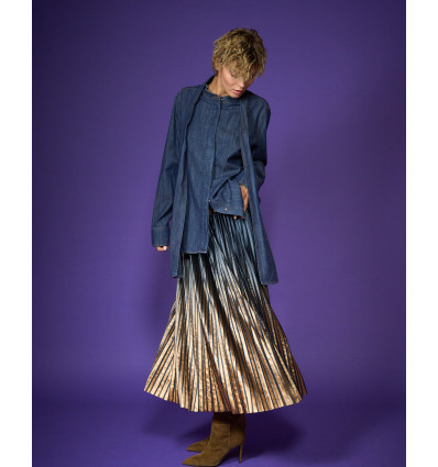 Plisse Skirt Multi