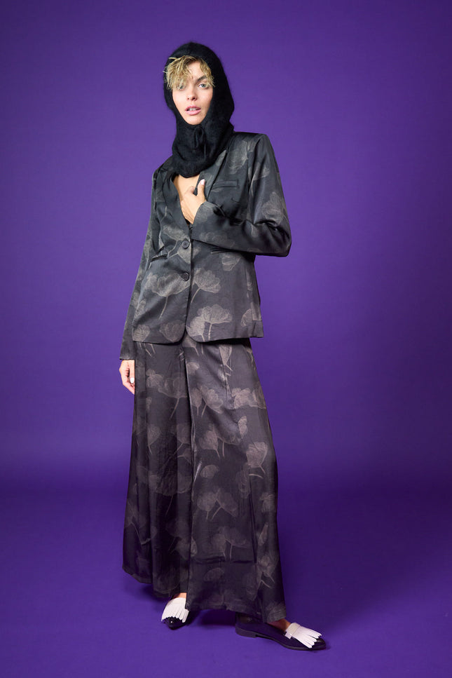 Stem Skirt Trouser Black