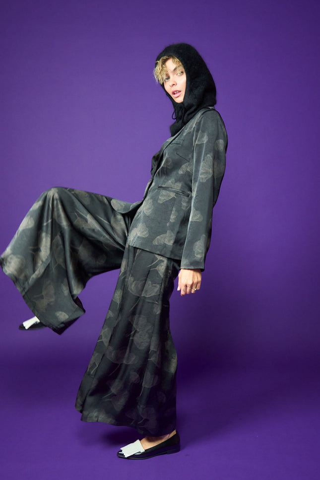 Stem Skirt Trouser Black