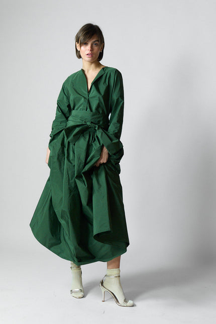 Abito Verde Oliveto CV411
