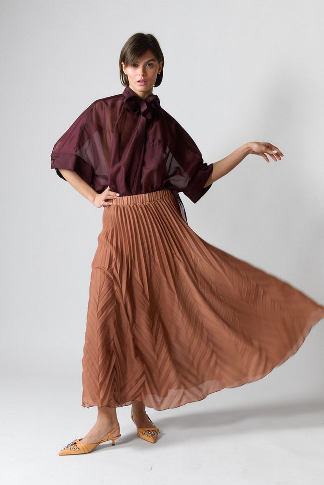 Camicia Voile Sangria