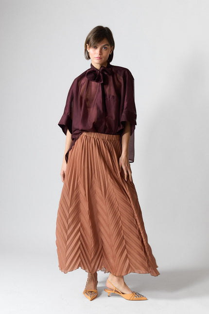 Camicia Voile Sangria