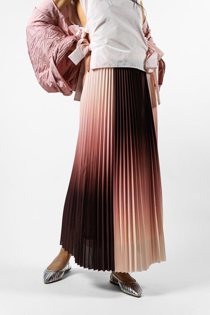 Plisse Skirt Skirt Pink