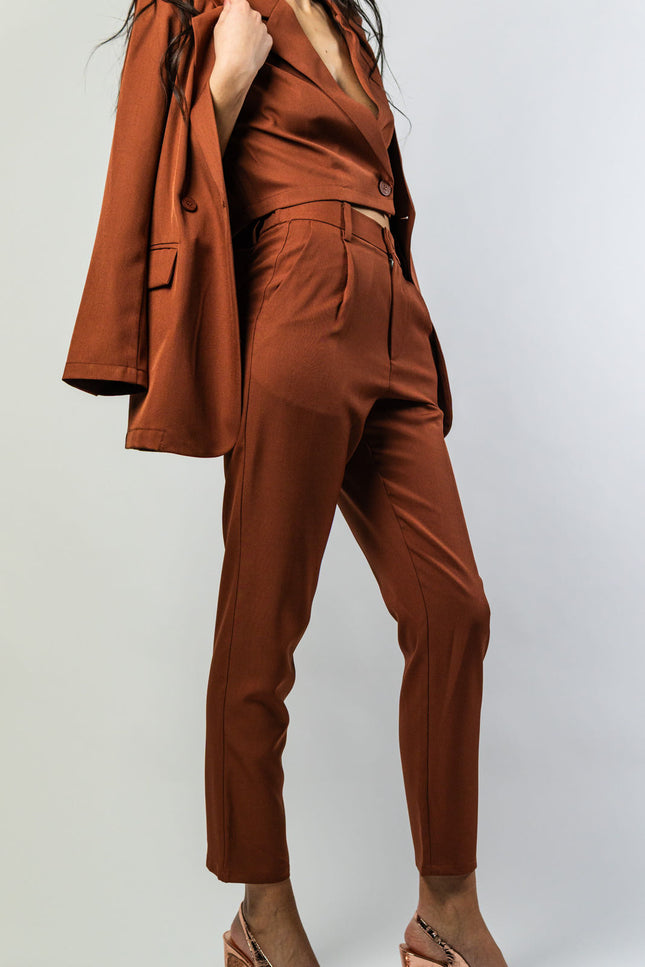 Suit Cool Trouser Brick