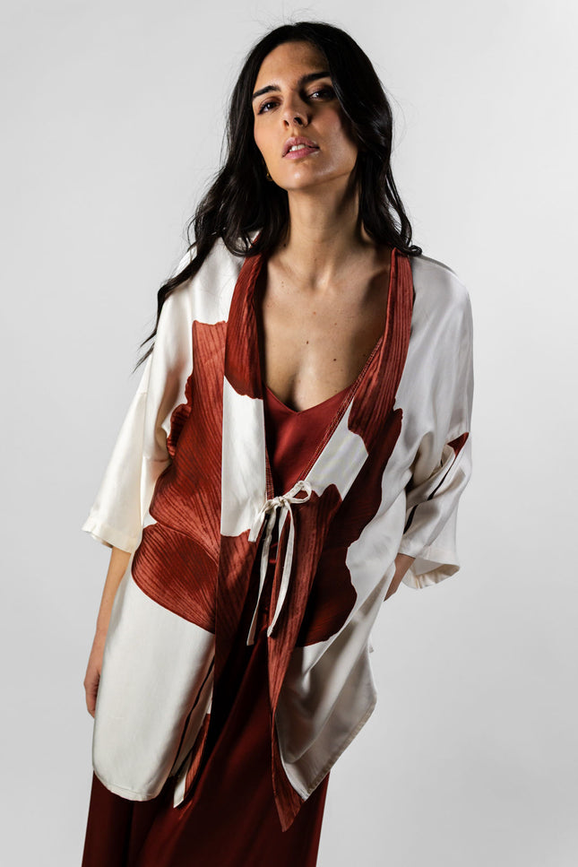 Leaf Kimono Brick