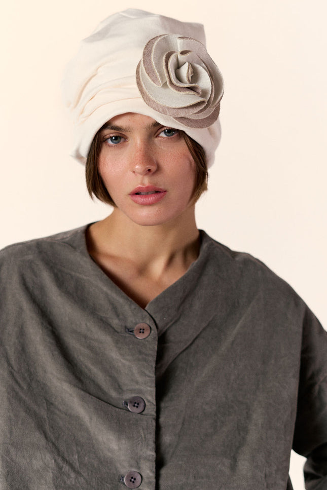Velvet Loose Jacket Taupe