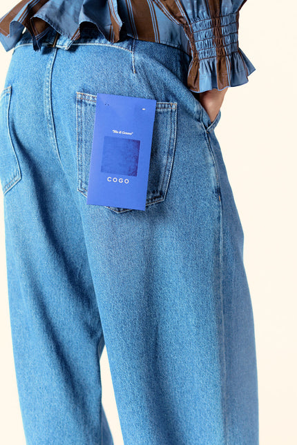 Panta Denim Blu di Genova DP263