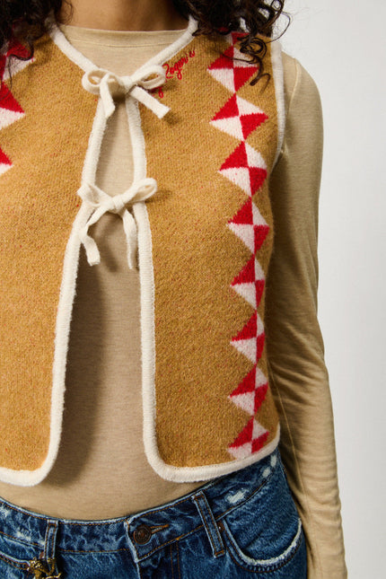 Vest Pueblo Felted Knit