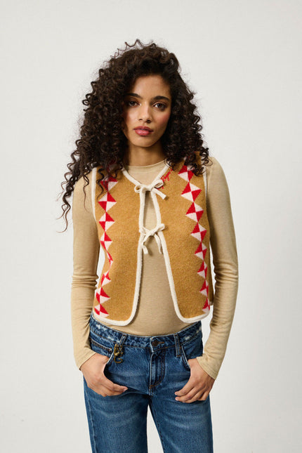 Vest Pueblo Felted Knit